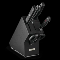 Classic 6-Piece Asian Knife Block Set