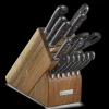 Classic 15-Piece Knife Block Set, Acacia