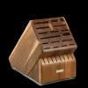 25-Slot Acacia Knife Block