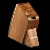 6-Slot Acacia Studio Knife Block