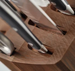 8-Slot Heat Treated Beech Knife Block